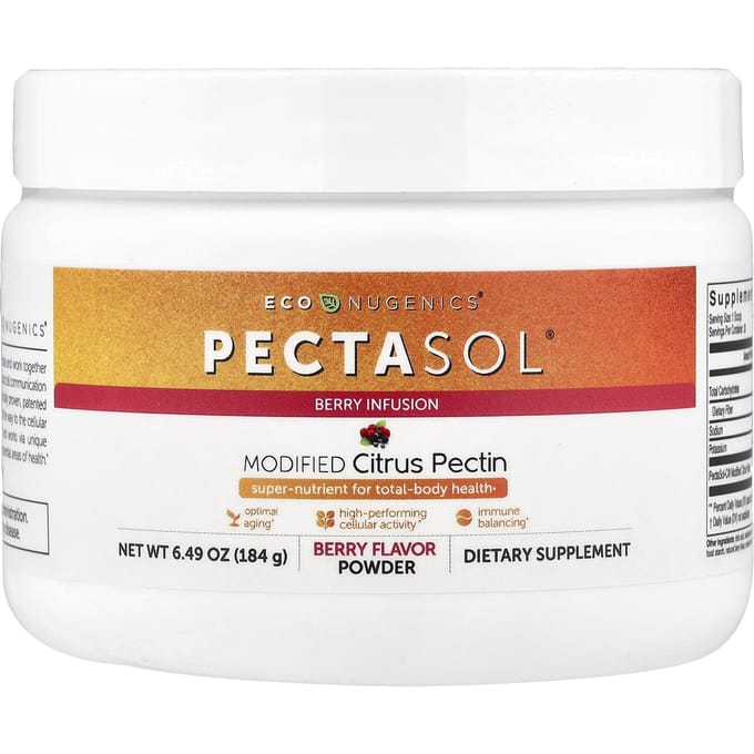 Econugenics, PectaSol® Pectine d'agrumes modifiée, Infusion de baies, 6,49 oz (184 g)