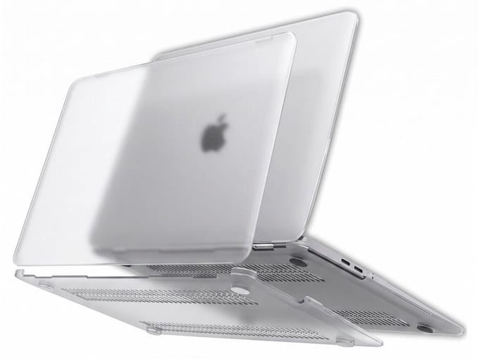 CaseMania macbook case geschikt voor MacBook Neo 13'' - Transparant - Kunststof