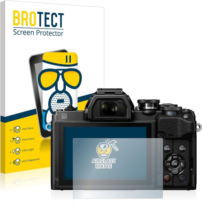BROTECT - Screenprotector voor Olympus OM-D E-M10 Mark IV - Folie Beschermfolie Beschermglas matte