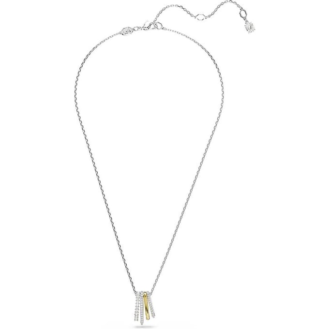 Swarovski 'Hyperbola' Dames Halsketting van Basismetalen - Zilver/Goud 5696626
