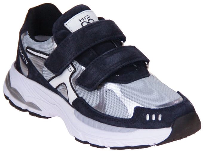 Hip Velcroschoen Blauw-Wit