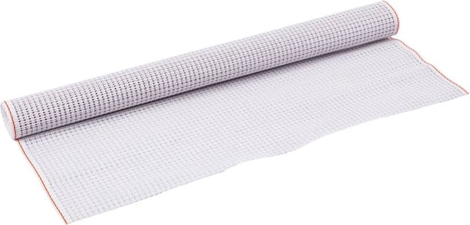 Stramien, B: 50 cm, off-white, 1 m/ 1 rol