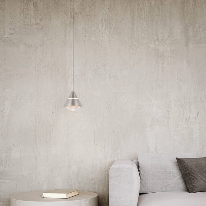 Trio Lighting LED hanglamp Romeo, Ø 14 cm, nikkelkleurig, metaal, CCT