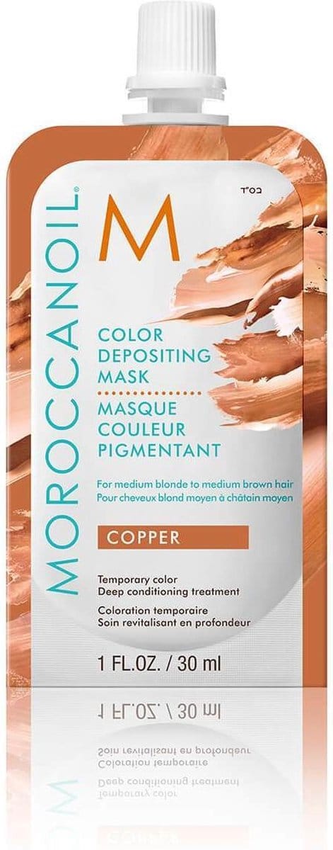Moroccanoil Color Depositing Mask Copper - Haarmasker - 30ml
