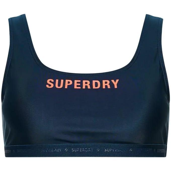 Superdry - Elastisch Code Micro topje - Dames - Badpakken