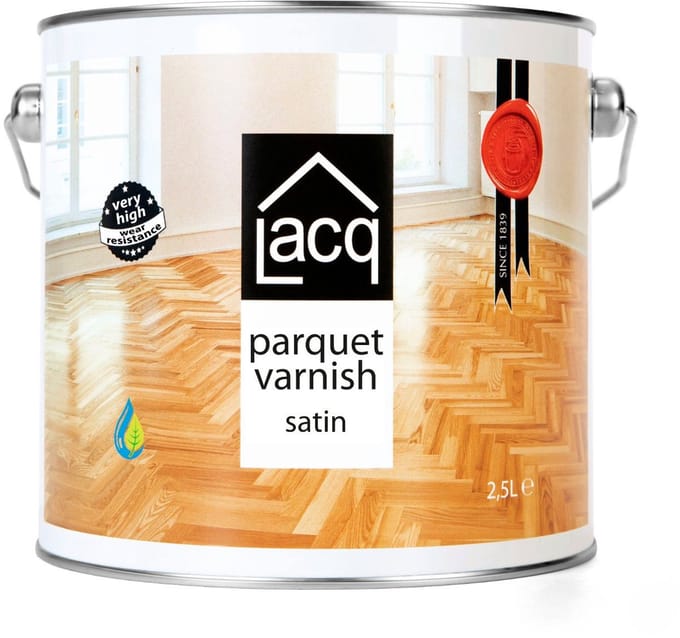Lacq - Parketlak Invisible - Ultra mat Transparant - 2,5 Liter