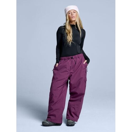 Poederbaas Skibroek Unisex Park Bordeaux - Maat XL