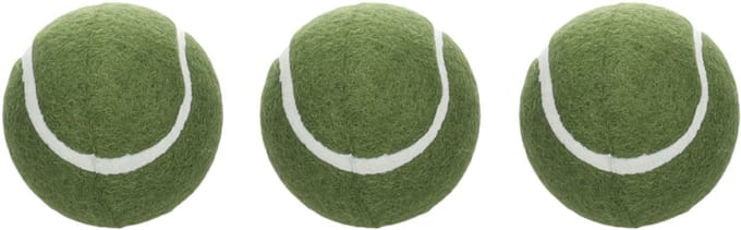 Flamingo - Hondenspeelgoed - Speelgoed Smash Tennisbal Groen - 1st