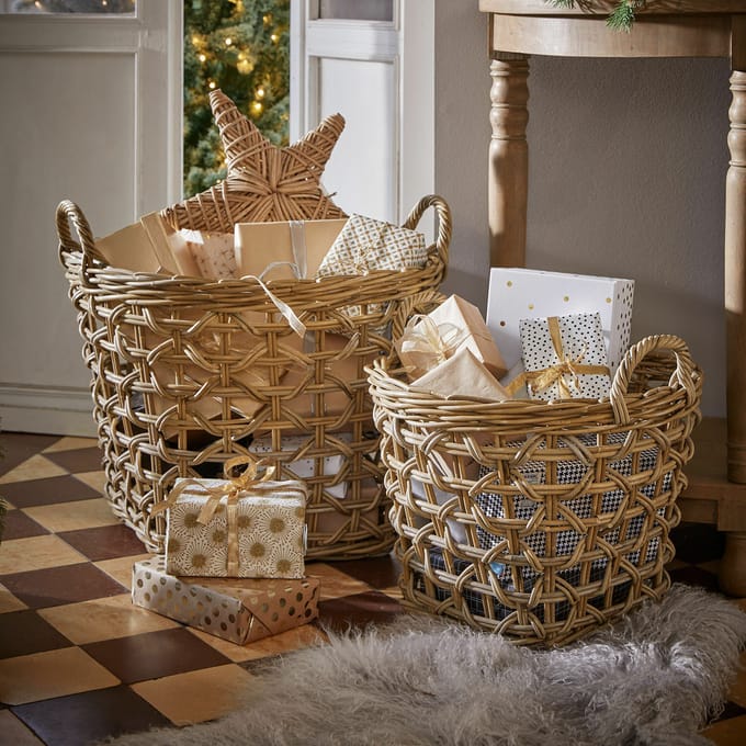 LOBERON Mand set van 2 Qivoran bruin