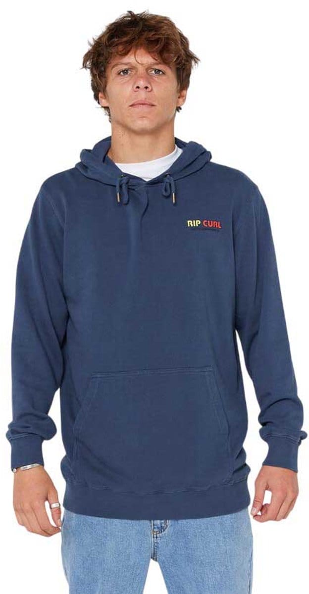Rip Curl Surf Revival Line Up Hoodie Blauw S Man