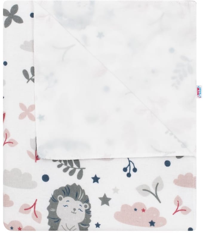 New Baby flanellen babyonderlegger 57x47cm - Aankleedmat