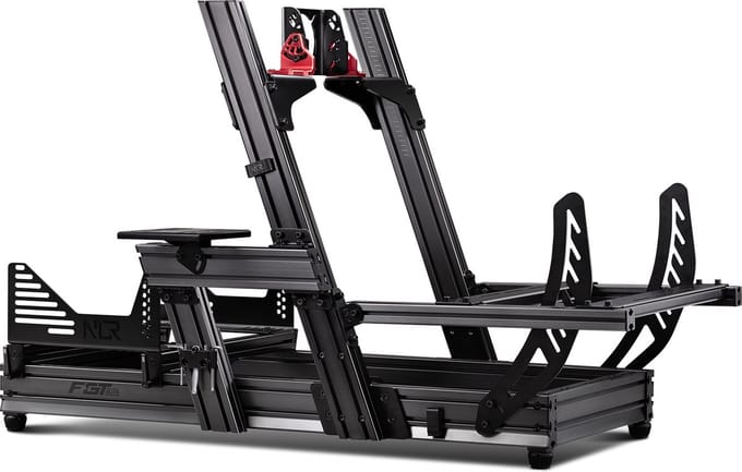 Next Level Racing F-GT Elite - Simulator Cockpit Onderdeel - Front & Side Mount Editie - Zwart