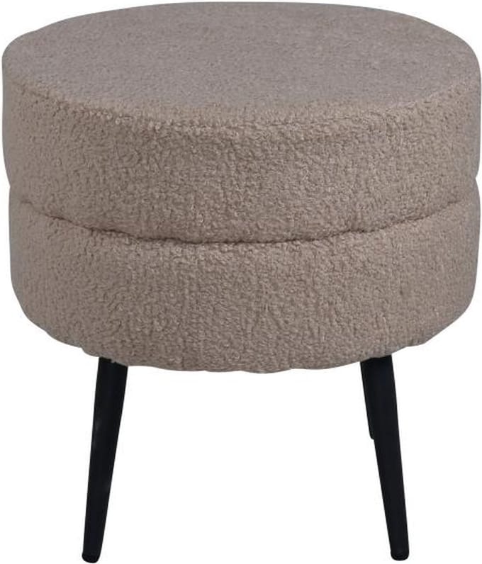 Svea - Zane hocker - teddy - beige