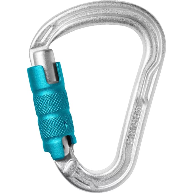 Edelrid Hms Strike Triple Karabijnhaak Zilver