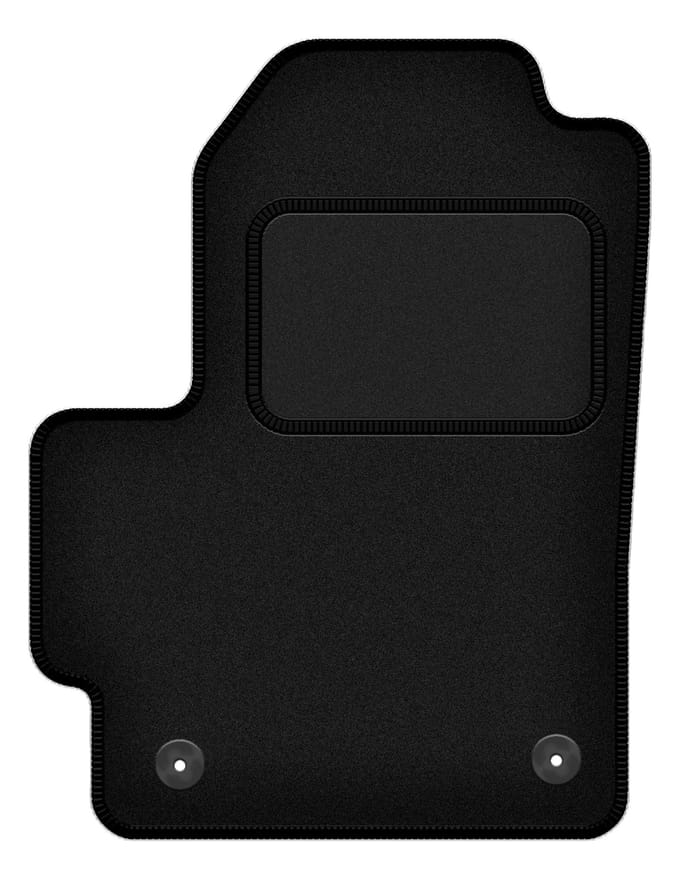 Bestuurdersmat zwart voor: Chevrolet Matiz hatchback (2004-2009)