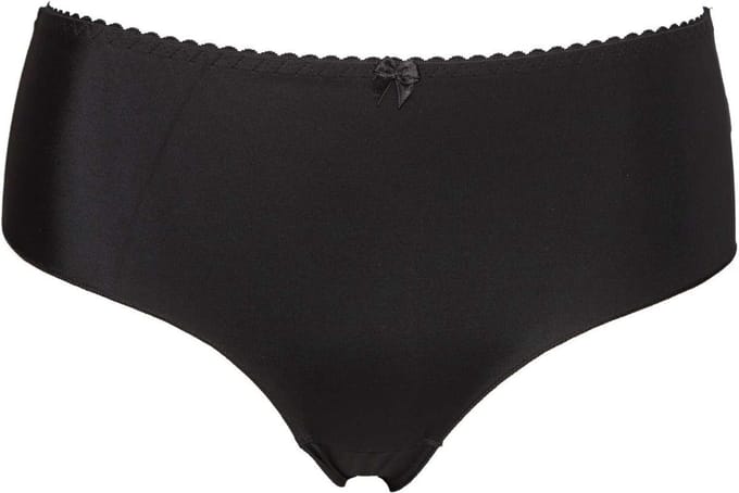 Plaisir - Annette - stringpants - zwart - maat 50