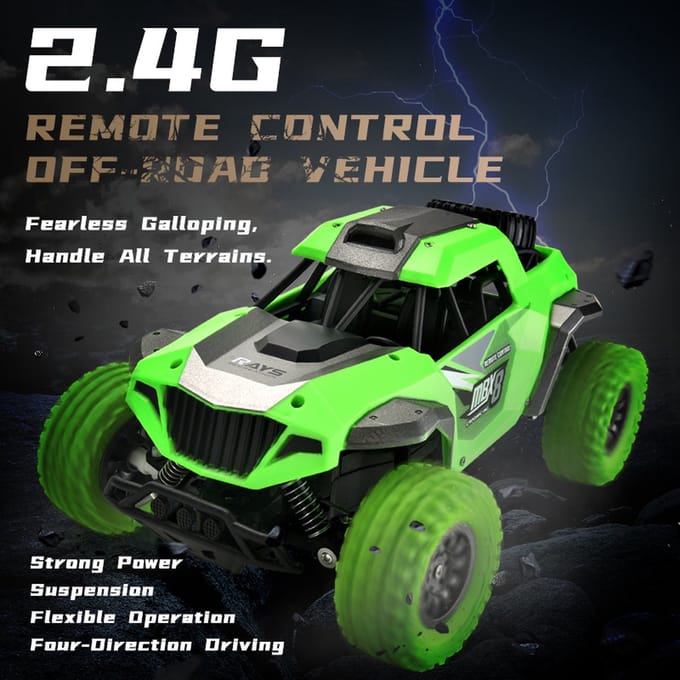 R/C 1/18 Telegeleide strand buggy Storm 12 km/u, 2.4GHz