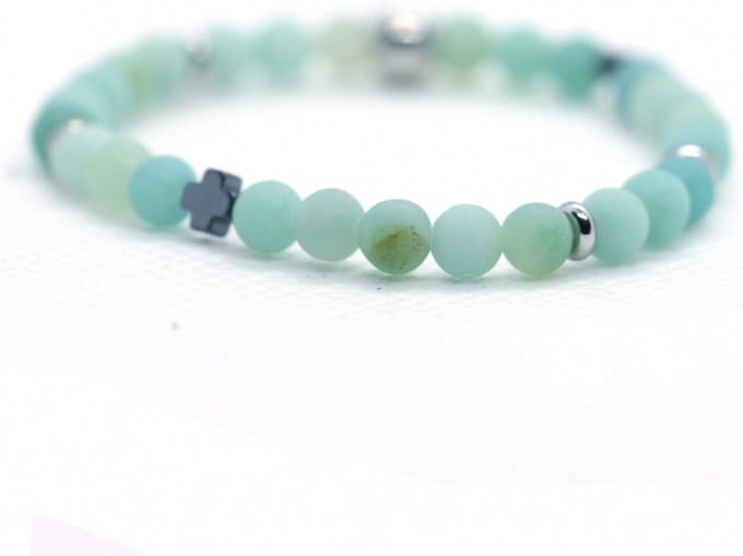 Meisjes armband natuursteen kinder sieraden