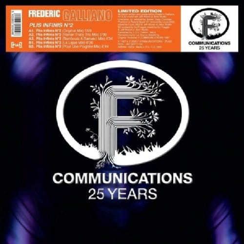 Frederic Galliano - Plis Infinis No. 2 (12" Single) (Limited Edition) (Remastered)