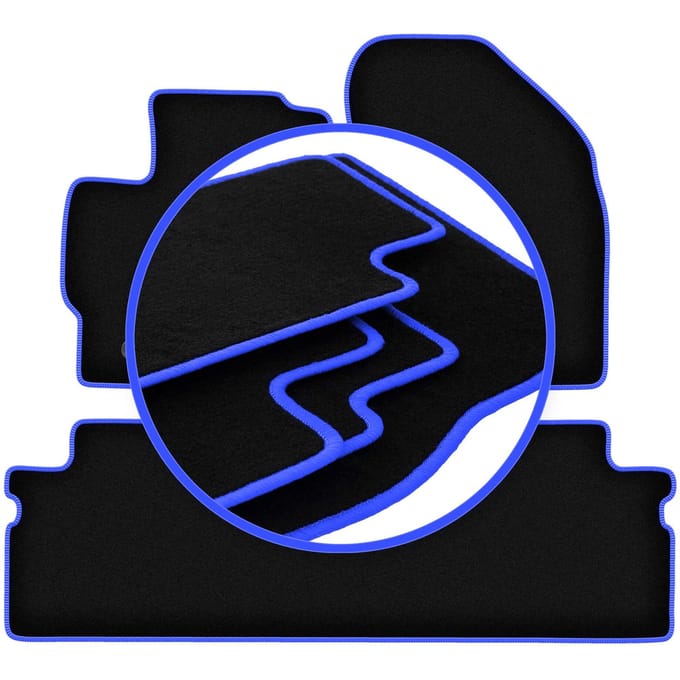 CARLUX-BLUE automatten voor: Toyota Verso minivan (2009-2013)