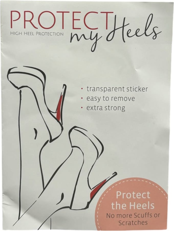 Protect My Heels Transparante Inlegzolen