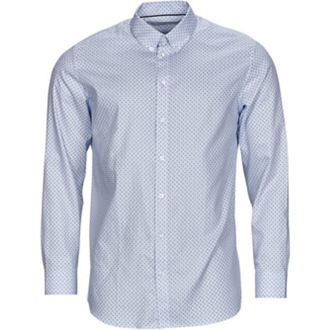 Selected  Overhemd Lange Mouw ETHAN MICRO MOTIF SLIM FIT