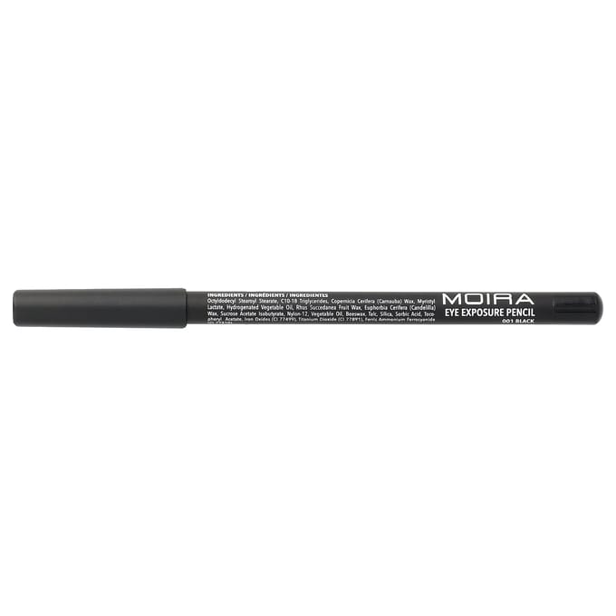 Moira Eye Exposure Pencil - 001 Black - Oogpotlood - Eyeliner - 1.1 g