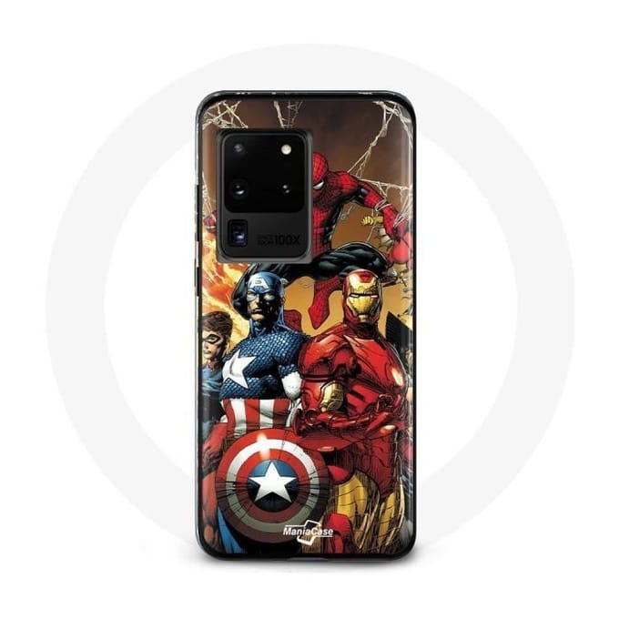 Coque pour Samsung Galaxy S20 Ultra Avengers invaders Anciens soldats