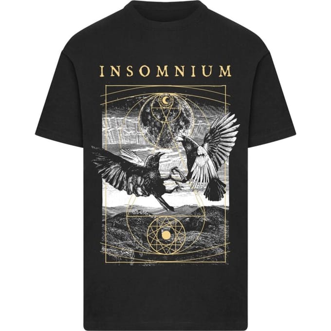 Insomnium T-shirt - Ravens & Sun - S tot 5XL - voor Mannen - zwart