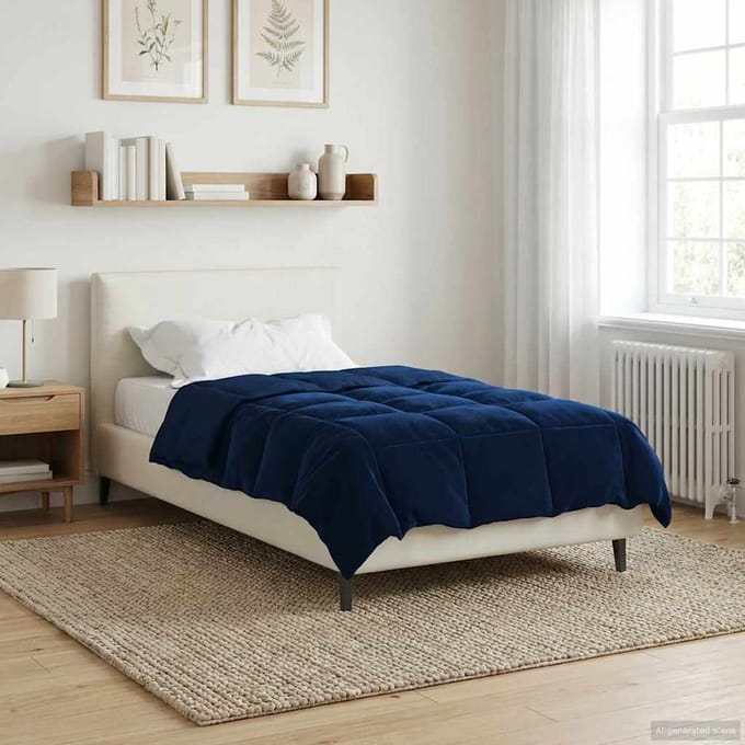 vidaXL - Zomer - Deken - 140 - x - 220 - cm - Zomer - Microvezel - (100% - polyester)