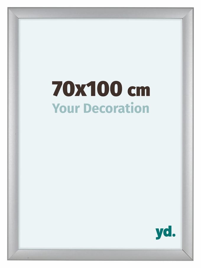 Your Decoration - Fotolijst 70x100 cm - MDF - Zilver Mat - Como