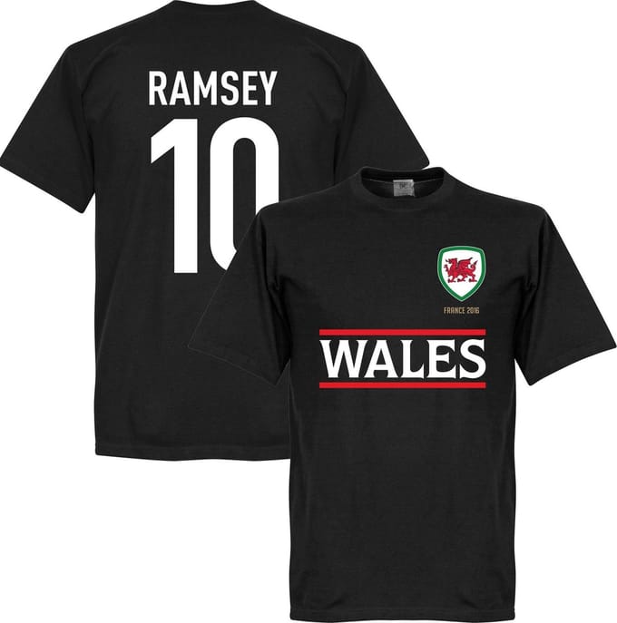 Wales Ramsey Team T-Shirt - M