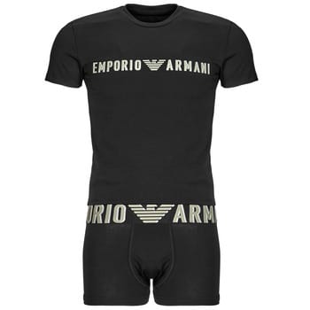 Pyjama-sets Emporio Armani T-SHIRT + TRUNK SET