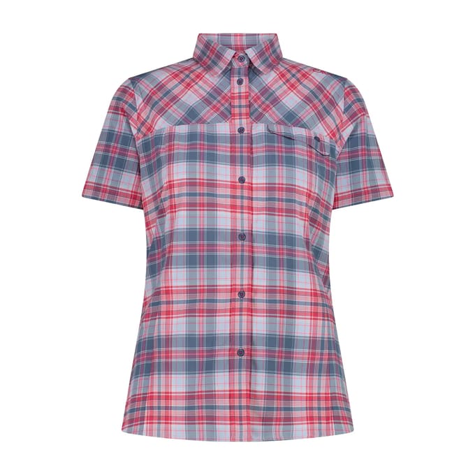 Vrouwelijke geruite blouse CMP