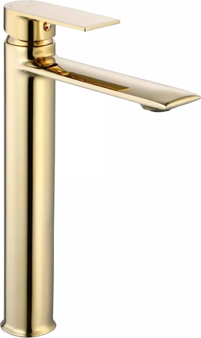 Rea Veneta Gold High - Wastafelkraan - Goud