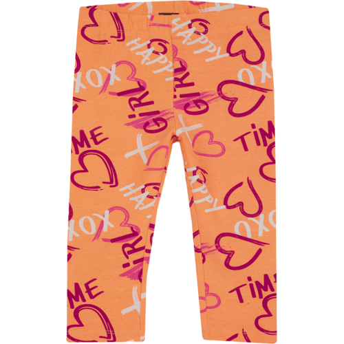 CHICCO trainingsbroek legging, oranje met print, maat 104