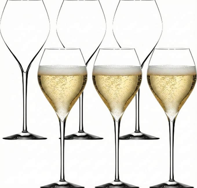 Lehmann - Grand Champagn - 30cl - Doos van 6 Champagneglazen
