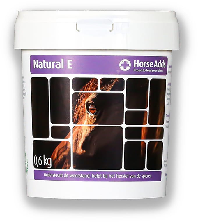 Natural E 0,6 kg - Horse Adds Paardensupplementen