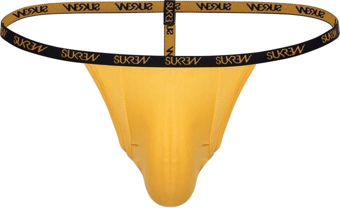 SUKREW G-String Bronze - MAAT XL - Heren Ondergoed - String voor Man - Mannen Thong