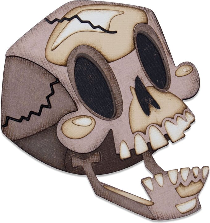 Sizzix Thinlits Snijmal Set - Skelly Colorize - 1s