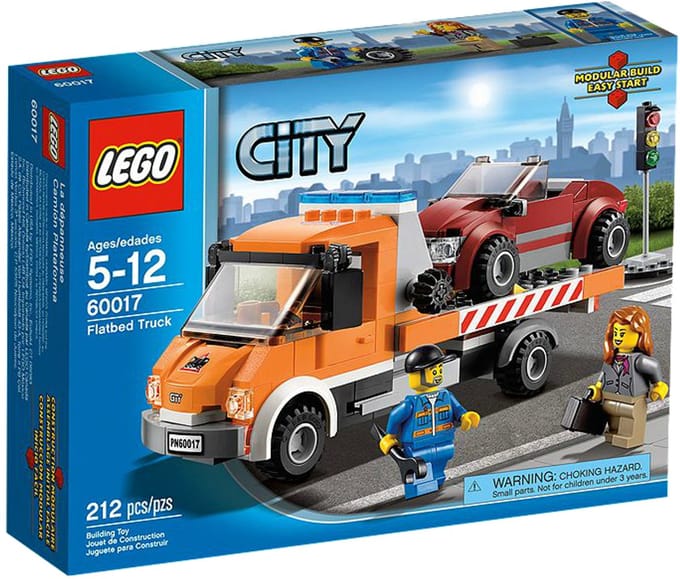 LEGO City Flatbed Truck, Bouwpakket, 5 jaar, 121 stuk(s)