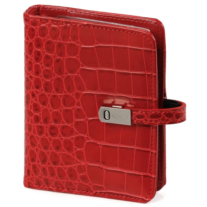 1311-16 Pocket Ring Agenda Rood 1 week per 2 paginas 2026-2027-2028
