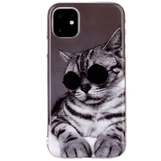 Mocaa iPhone 11 Designz CoolKat Beschermhoesje Meerkleurig
