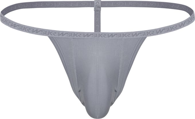 SUKREW G-String Studio Grey - MAAT M - Heren Ondergoed - String voor Man - Mannen Thong
