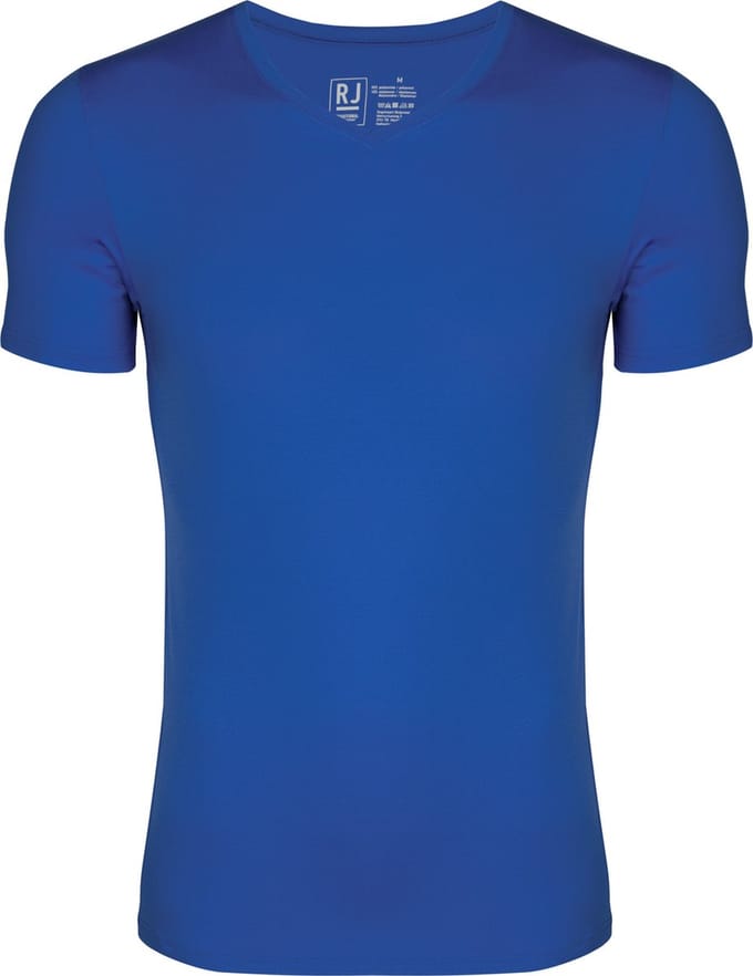RJ P.C. M. V-Neck T-Shirt  Blauw S