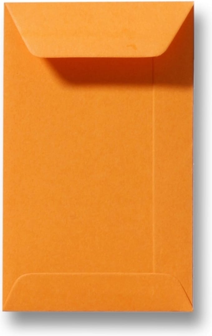 Envelop 22 x 31,2 Feloranje, 100 stuks
