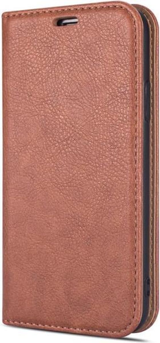 Rico Vitello Magnetische Wallet case Geschikt voor Samsung Galaxy S10E Bruin + gratis screen protector
