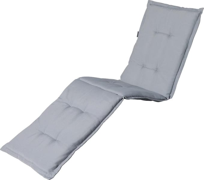 Madison - Tuinkussen - Loungekussen - 200 x 60cm - Panama Licht Grijs - Ligbedkussen