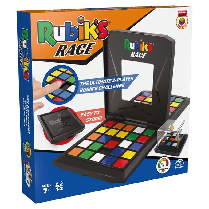 Rubik's Race - Klassiek - Super Snel Strategisch bordspel - 2 spelers