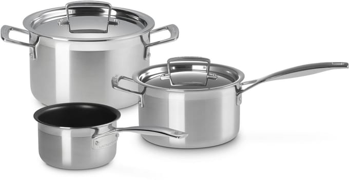 Le Creuset Pannenset 3-delig Classic